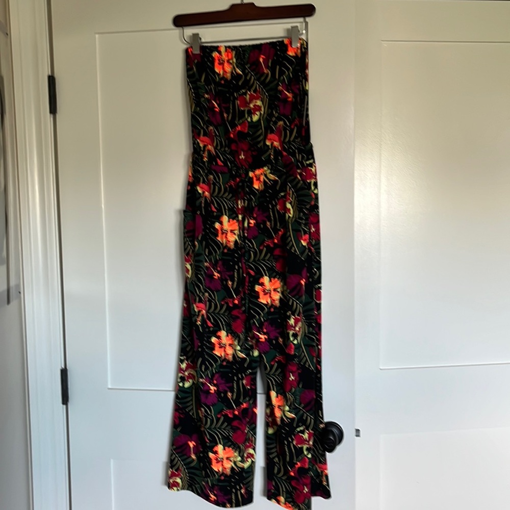 Express Strapless Jumpsuit S